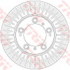 Kočioni disk TRW DF6411