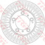 Kočioni disk TRW DF6411