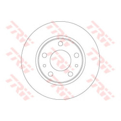 Kočioni disk TRW DF6412