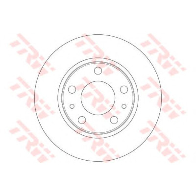 Kočioni disk TRW DF6412