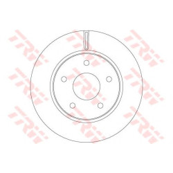 Kočioni disk TRW DF6415