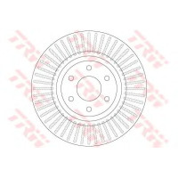 Kočioni disk TRW DF6425