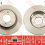 Kočioni disk TRW DF6431
