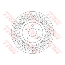 Kočioni disk TRW DF6433S