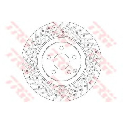Kočioni disk TRW DF6433S