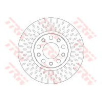 Kočioni disk TRW DF6450