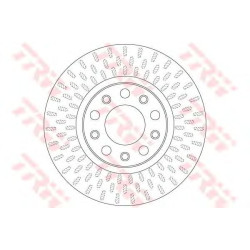 Kočioni disk TRW DF6450