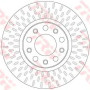 Kočioni disk TRW DF6450