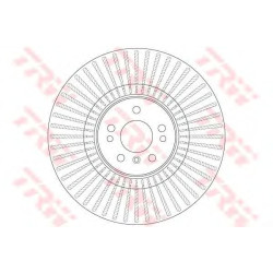 Kočioni disk TRW DF6456S
