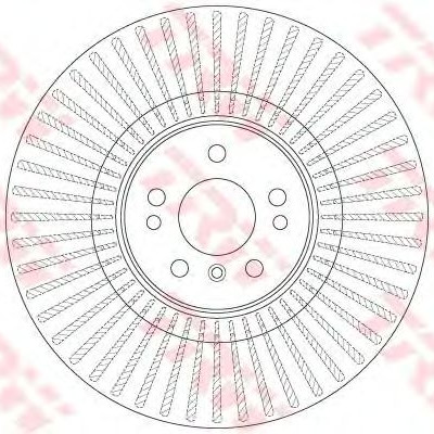Kočioni disk TRW DF6456S
