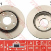 Kočioni disk TRW DF6471