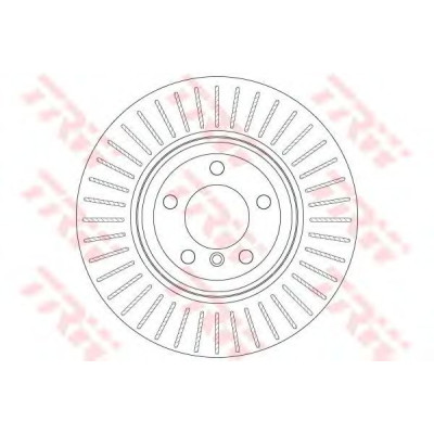 Kočioni disk TRW DF6476S