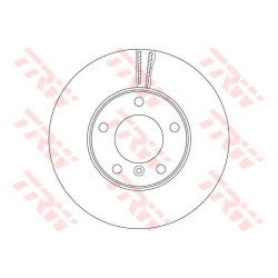 Kočioni disk TRW DF6478S