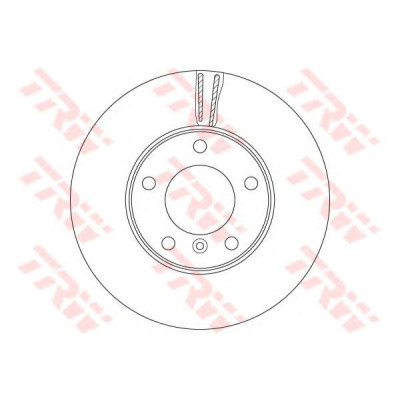 Kočioni disk TRW DF6478S
