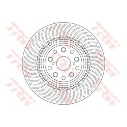 Kočioni disk TRW DF6488S