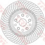 Kočioni disk TRW DF6488S