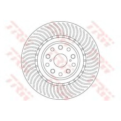 Kočioni disk TRW DF6489S