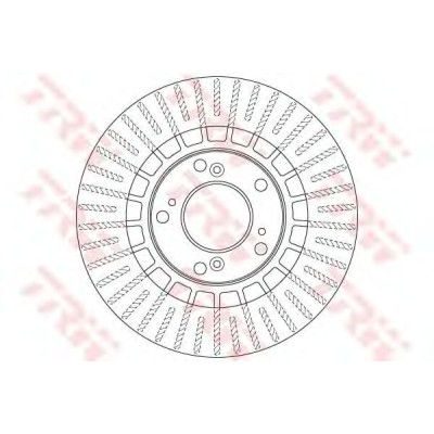 Kočioni disk TRW DF6493