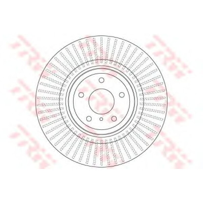 Kočioni disk TRW DF6498S