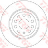 Kočioni disk TRW DF6504