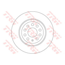 Kočioni disk TRW DF6504