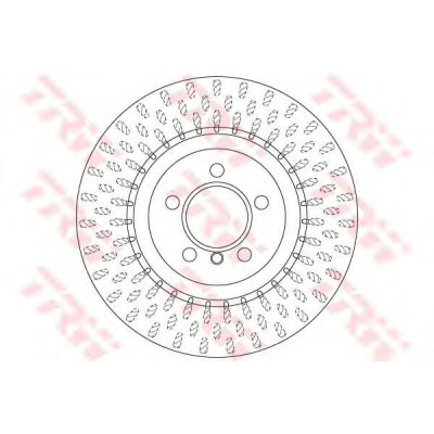 Kočioni disk TRW DF6506S