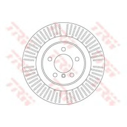 Kočioni disk TRW DF6507S