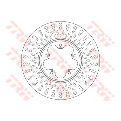 Kočioni disk TRW DF6514S