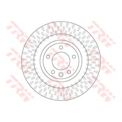 Kočioni disk TRW DF6528S