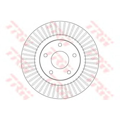Kočioni disk TRW DF6533