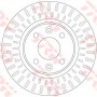 Kočioni disk TRW DF6534