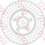 Kočioni disk TRW DF6536