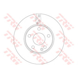 Kočioni disk TRW DF6548