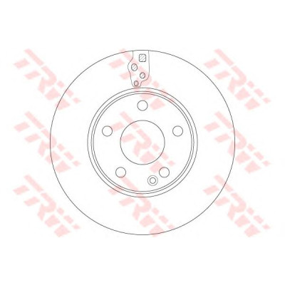 Kočioni disk TRW DF6548