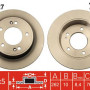 Kočioni disk TRW DF6627