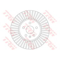 Kočioni disk TRW DF6629