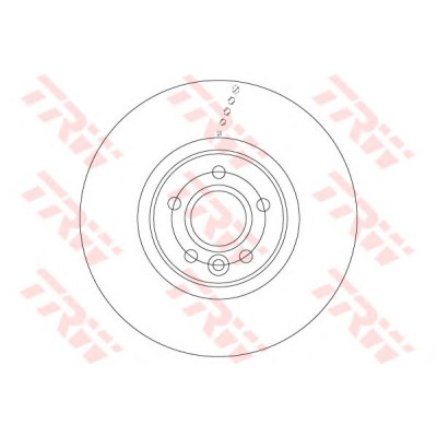 Kočioni disk TRW DF6676S