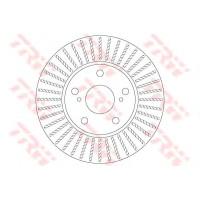 Kočioni disk TRW DF6679