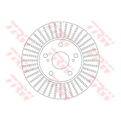 Kočioni disk TRW DF6679