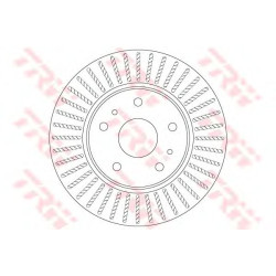 Kočioni disk TRW DF6684
