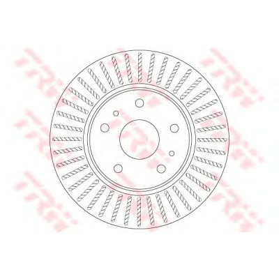 Kočioni disk TRW DF6684