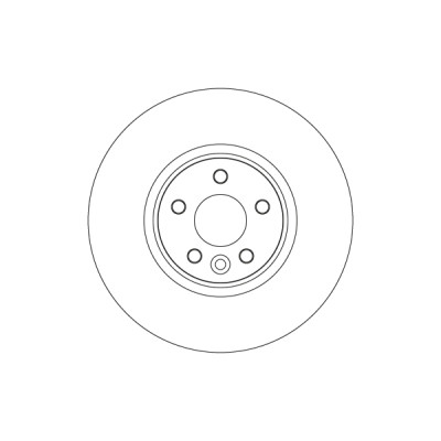 Kočioni disk TRW DF6724S