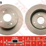 Kočioni disk TRW DF7249