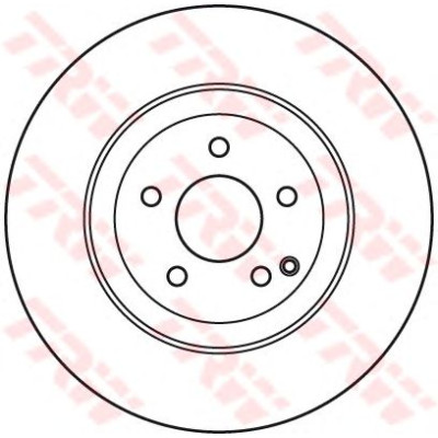 Kočioni disk TRW DF7351S