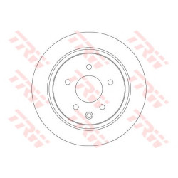 Kočioni disk TRW DF7369