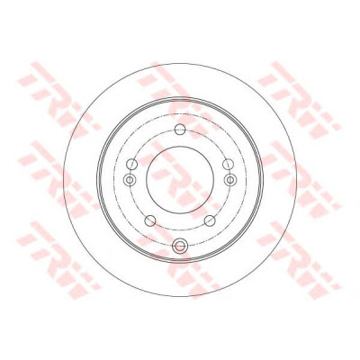 Kočioni disk TRW DF7819