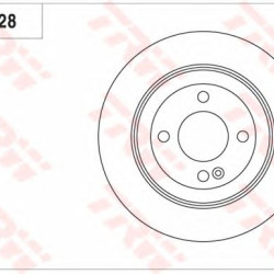 Kočioni disk TRW DF7928