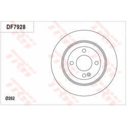 Kočioni disk TRW DF7928