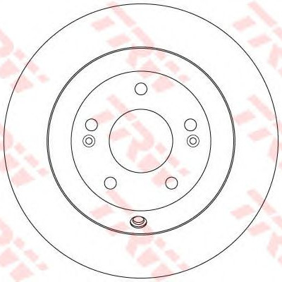 Kočioni disk TRW DF7996