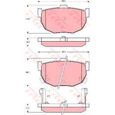 Disk pločice TRW GDB1010